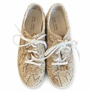 Josef Seibel Beige Snakeskin Shoes